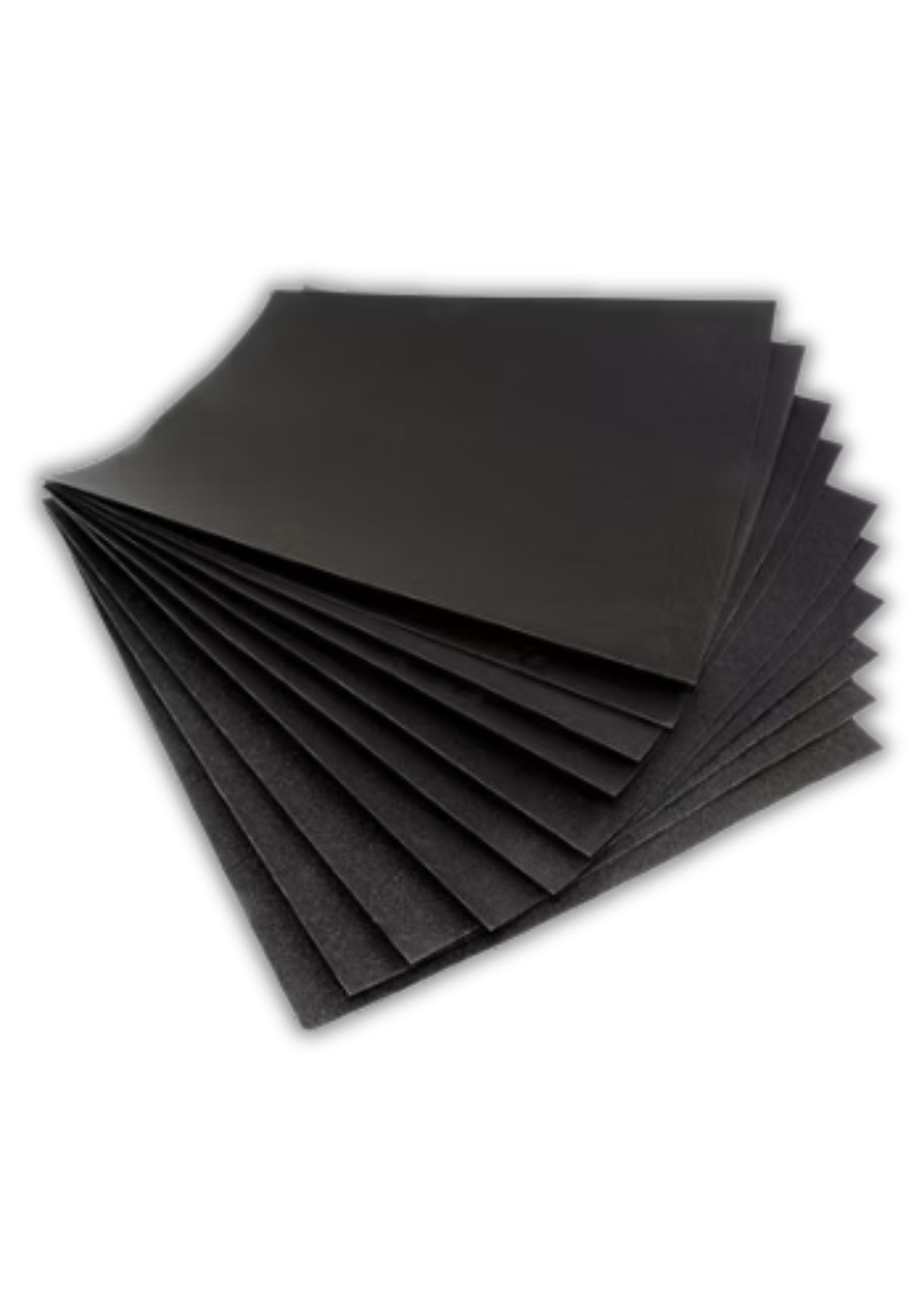 กระดาษทราย สีดำ No.400 solid