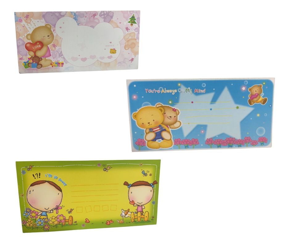 SALE ซองจดหมาย fancy ขนาด 22x11 cm
