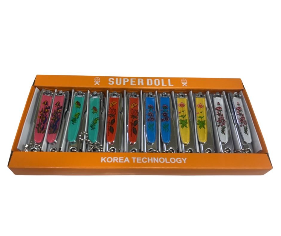 กรรไกรตัดเล็บ 2.5นิ้ว ปากตรง Super Doll LK-350