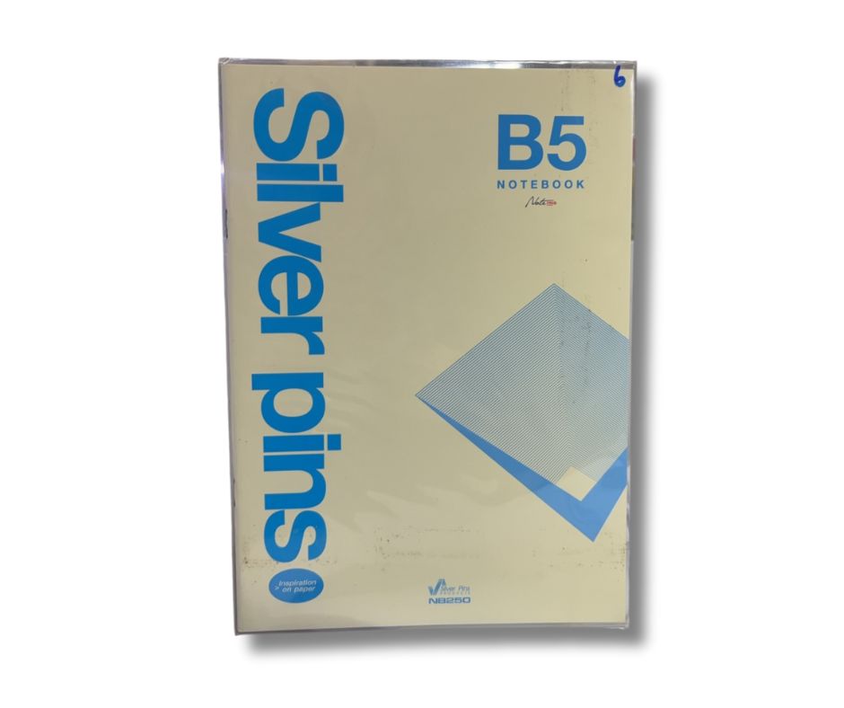 SALE สมุด Silver pin