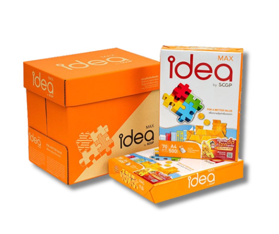 กระดาษ A4 70g Idea Max