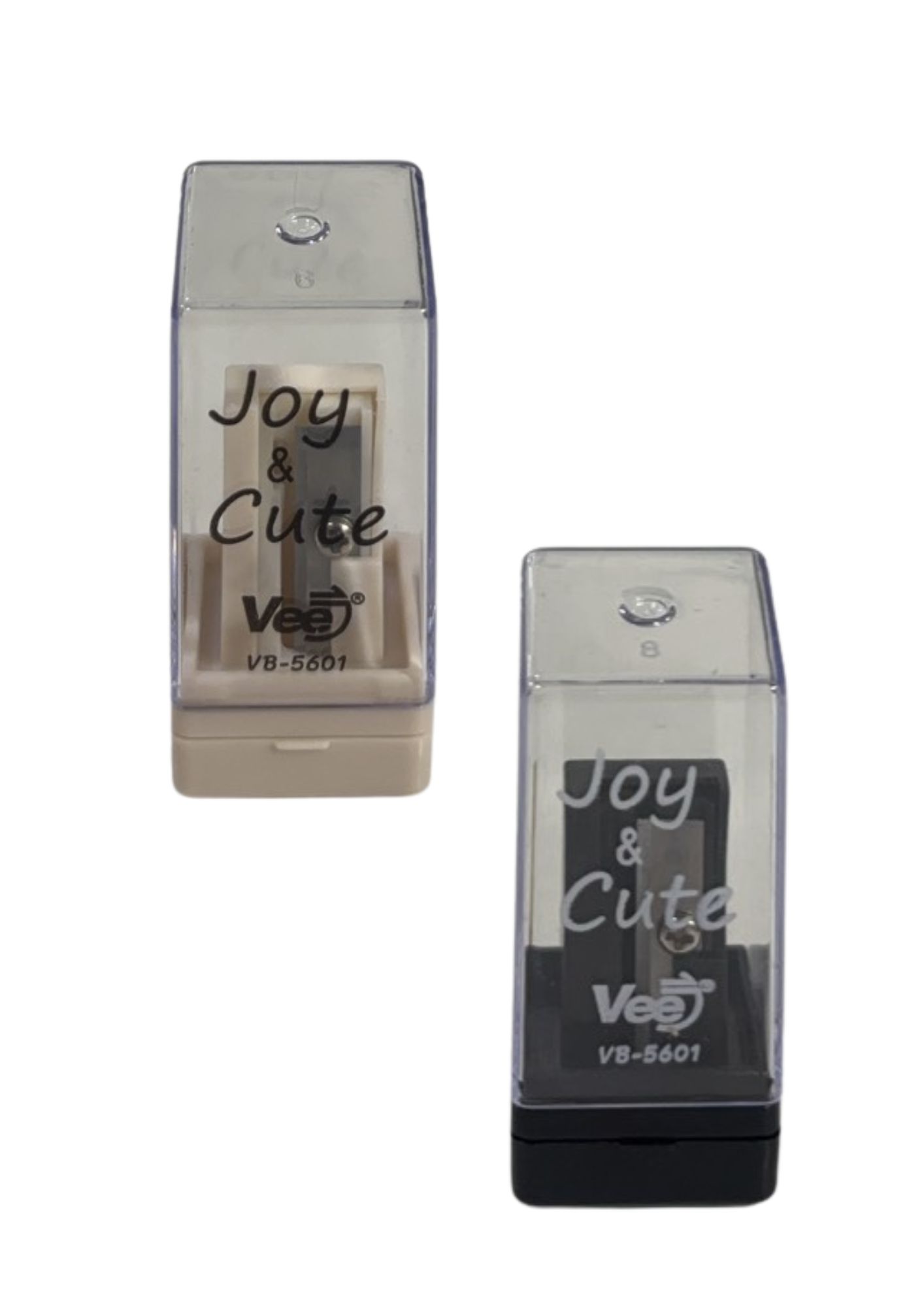 กบเหลา 1รู Vee แพ็คคู่ Joy&Cute VB-5601