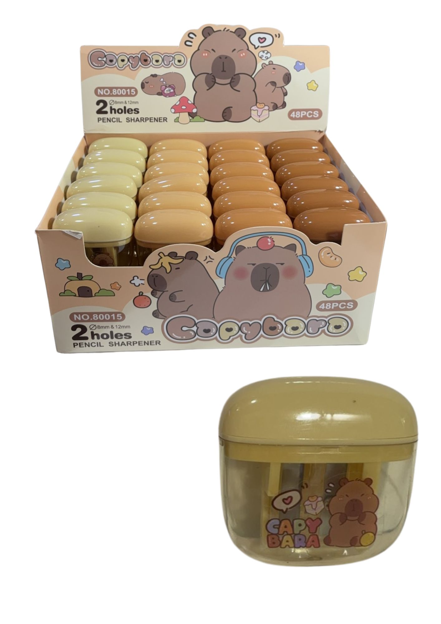 กบเหลา 2รู Capybara No.80015
