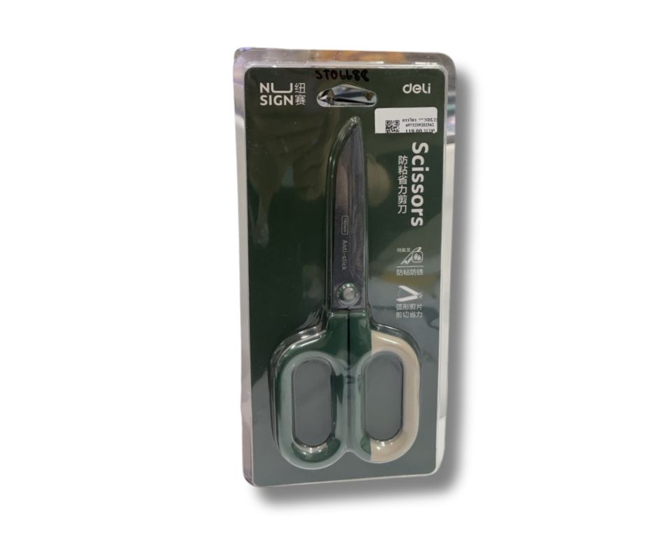 กรรไกร 7" Deli Nusign Deli Nusign No.QG157 Green 