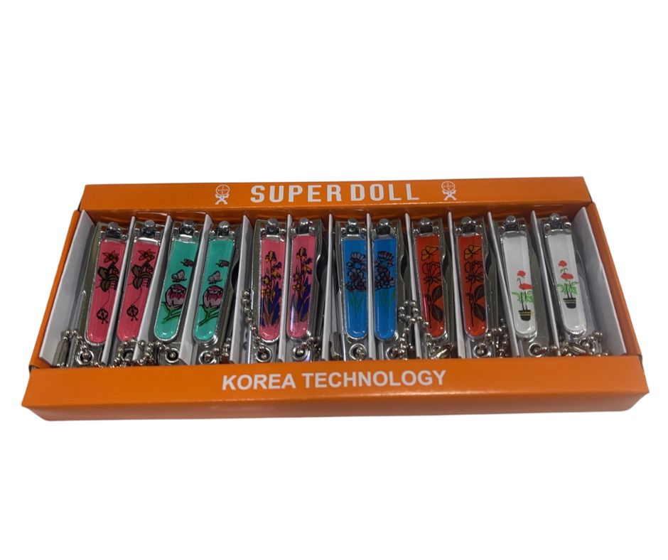 กรรไกรตัดเล็บ 2นิ้ว ปากตรง Super Doll SK-340