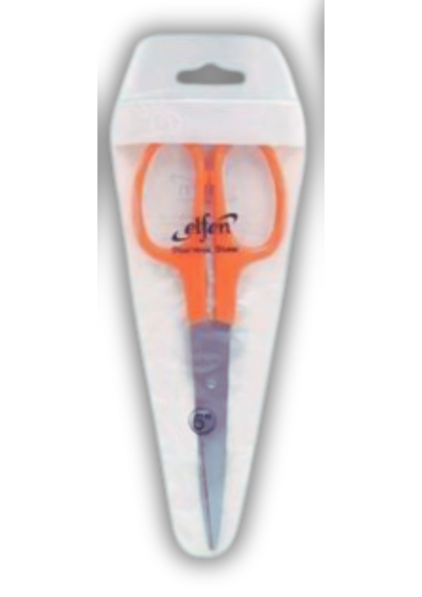 กรรไกร ปลายแหลม 6" Elfen รุ่นสุดคุ้ม No.1406.  