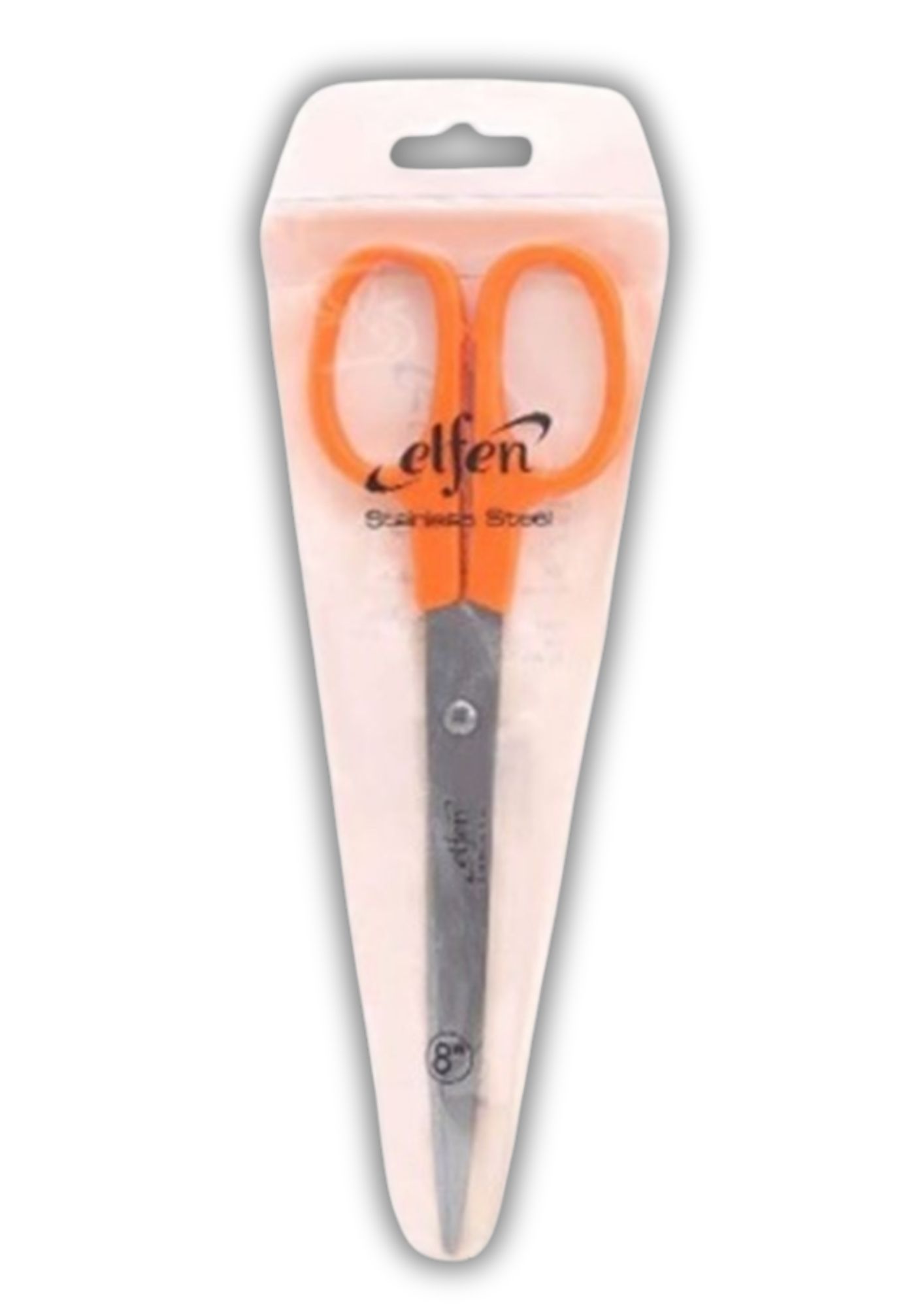 กรรไกร ปลายแหลม 8"elfen รุ่น สุดคุ้ม No.1408  